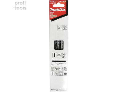 Лобзиковые пилки для дерева Makita B-16L Fast 151 мм, 5 шт [792726-5]