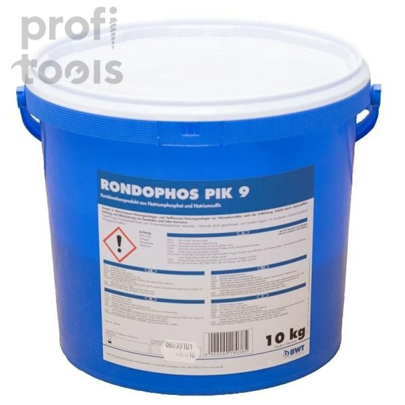 Rondophos PIK 9 10кг. подготовка котловой и отопительной воды