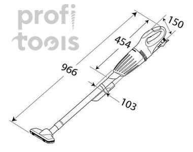 Пылесос аккумуляторный Makita CL100DW Пылесос аккумуляторный Makita CL100DW