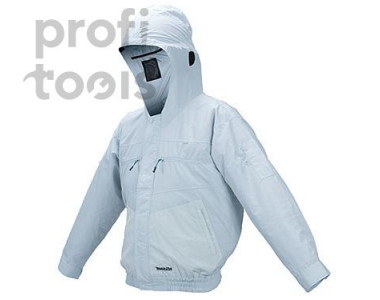 Куртка с охлаждением и капюшоном Makita DFJ207ZL