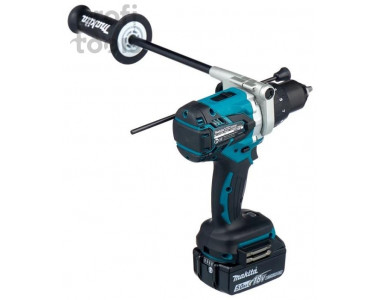 Дрель-шуруповёрт аккумуляторная ударная Makita DHP481RTE Дрель-шуруповёрт аккумуляторная ударная Makita DHP481RTE