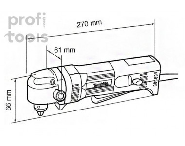 Дрель угловая Makita DA3010F Дрель угловая Makita DA3010F
