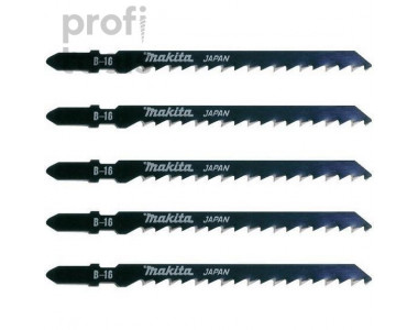 Лобзиковые пилки для дерева Makita B-16 Fast 75 мм, 100 шт [B-07711]