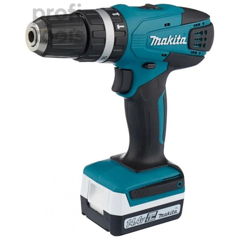 Дрель-шуруповёрт аккумуляторная ударная Makita HP347DWE Дрель-шуруповёрт аккумуляторная ударная Makita HP347DWE