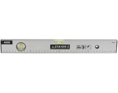 Уровень STAYER "STANDARD" коробчатый, 2 ампулы, крашеный, 1000мм Уровень STAYER "STANDARD" коробчатый, 2 ампулы, крашеный, 1000мм
