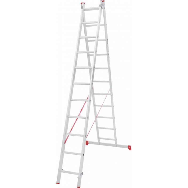 Лестница двухсекционная Vira Rus 2х11