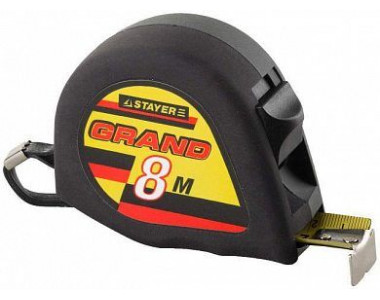 Рулетка STAYER "PROFI" "GRAND", 10мх25мм Рулетка STAYER "PROFI" "GRAND", 10мх25мм