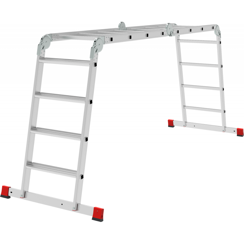 Лестница-трансформер NV 3324, 4х4 ступени, ширина 500 мм, 4 разв. ступ.