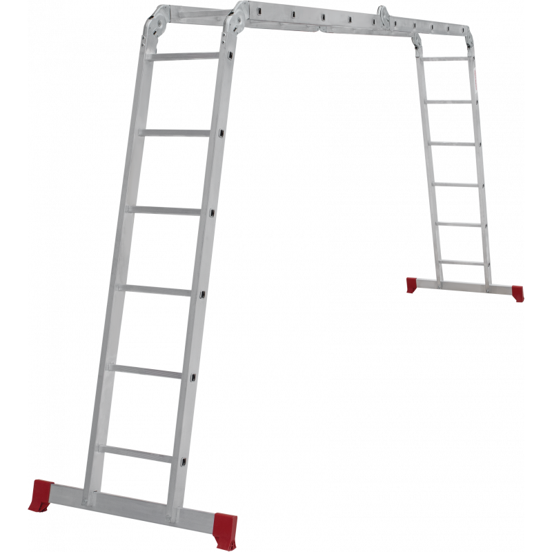 Лестница-трансформер ал. Новая Высота NV 2320, 2×5+2×6 перекл., ширина 340 мм