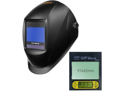 Сварочная маска с автоматическим светофильтром Tecmen ADF 825S TM16 черная