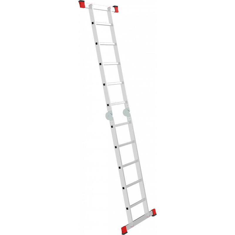 Лестница шарнирная двухсекционная Новая Высота 2х5