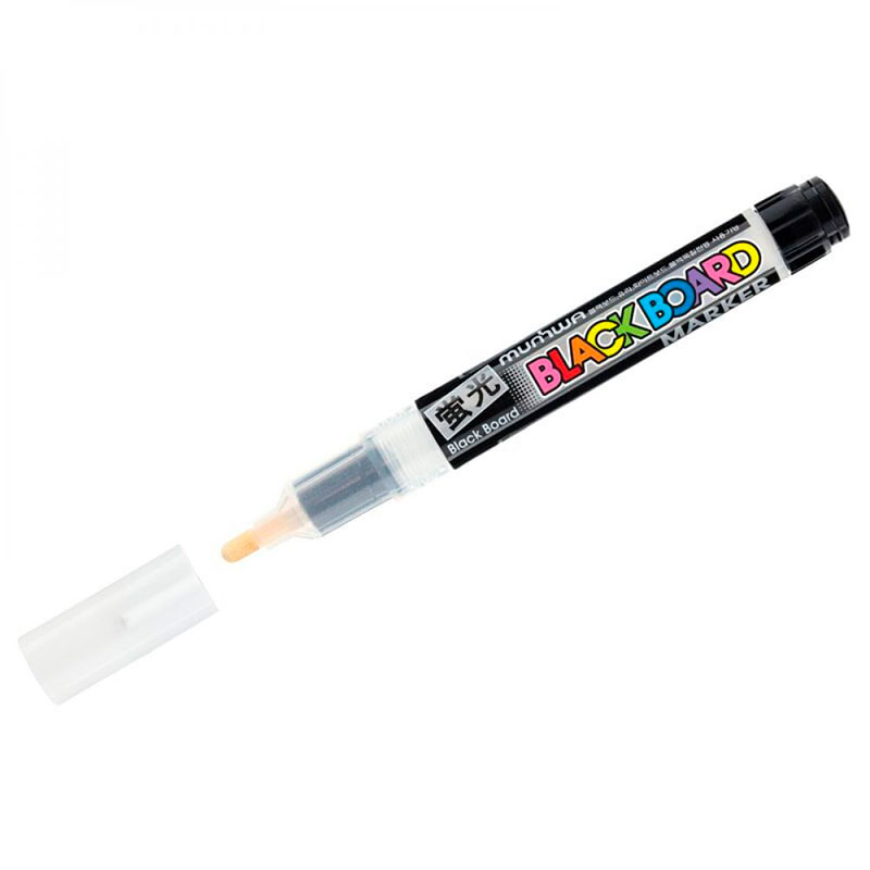 Маркер меловой Luxor «Chalk Marker» белый,  пулевидный,  1мм, блистер, европодвес
