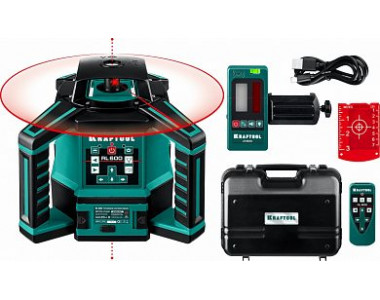 KRAFTOOL RL600 ротационный лазерный нивелир