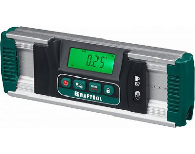 EXTREM уровень-уклономер электронный, 0-360°, Точность 0,05°, HOLD, Подсветка экрана, IP67, KRAFTOOL EXTREM уровень-уклономер электронный, 0-360°, Точность 0,05°, HOLD, Подсветка экрана, IP67, KRAFTOOL